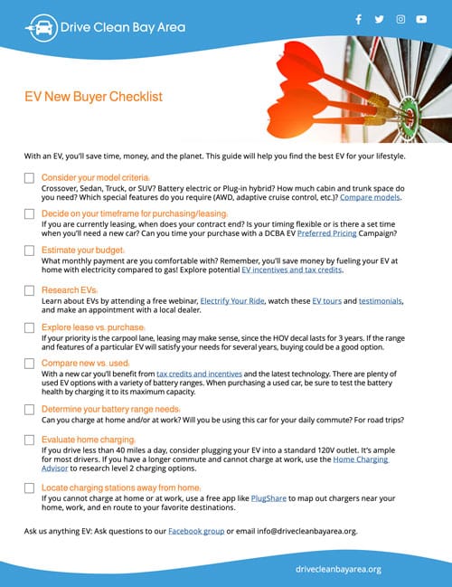 EV Buyers Checklist